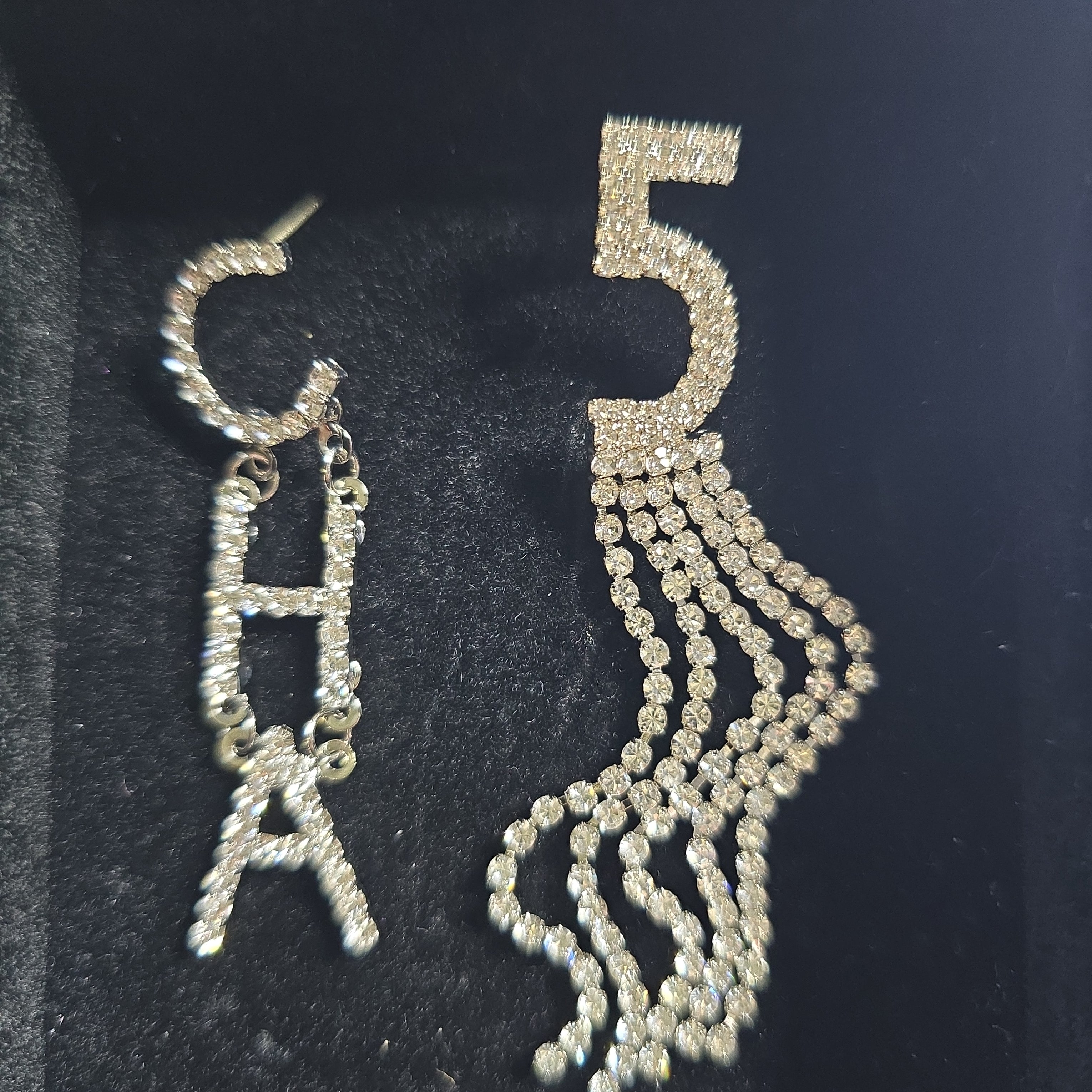 No.5 Earrings - Mourimani Beauty & Accessories