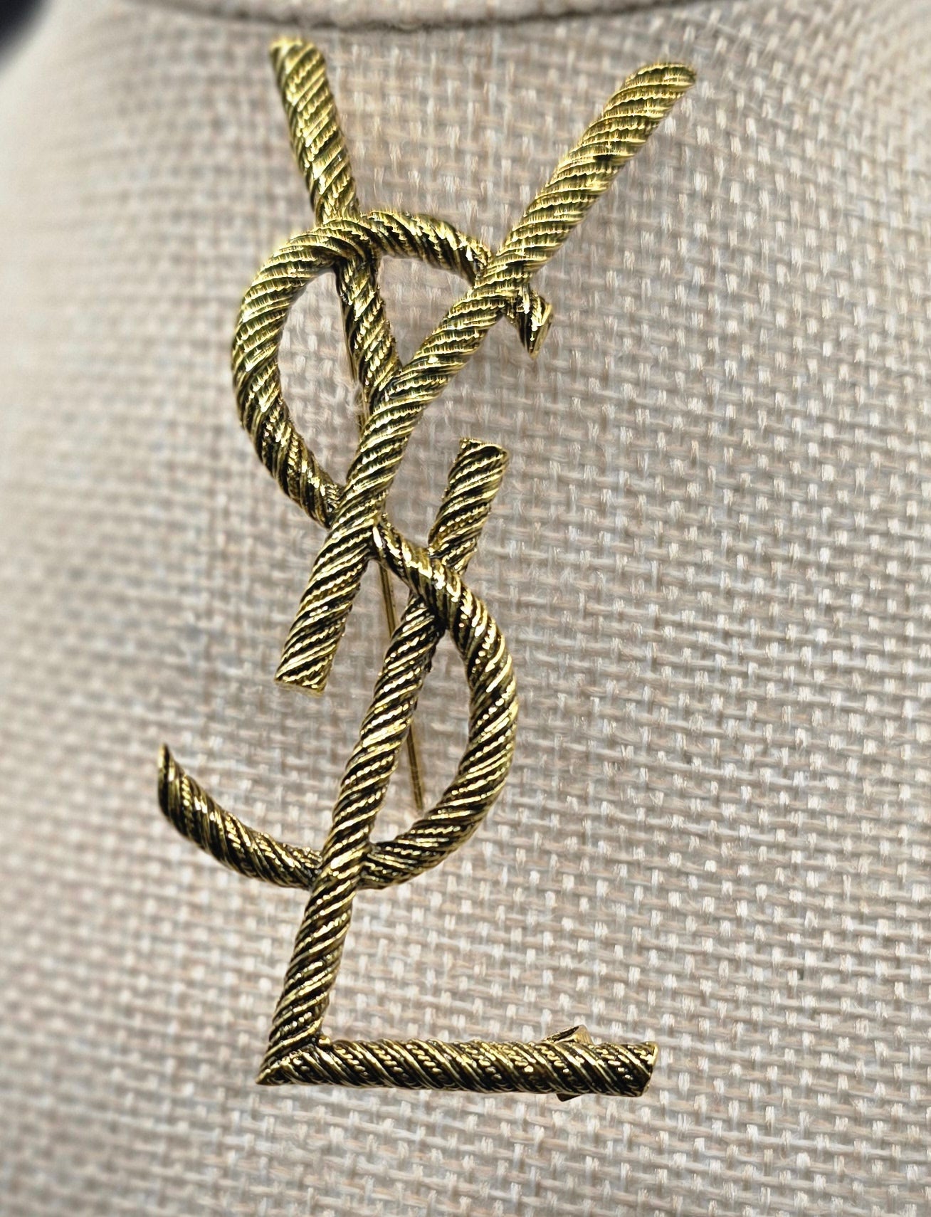 Large YSL Brooch - Mourimani Beauty & Accessories