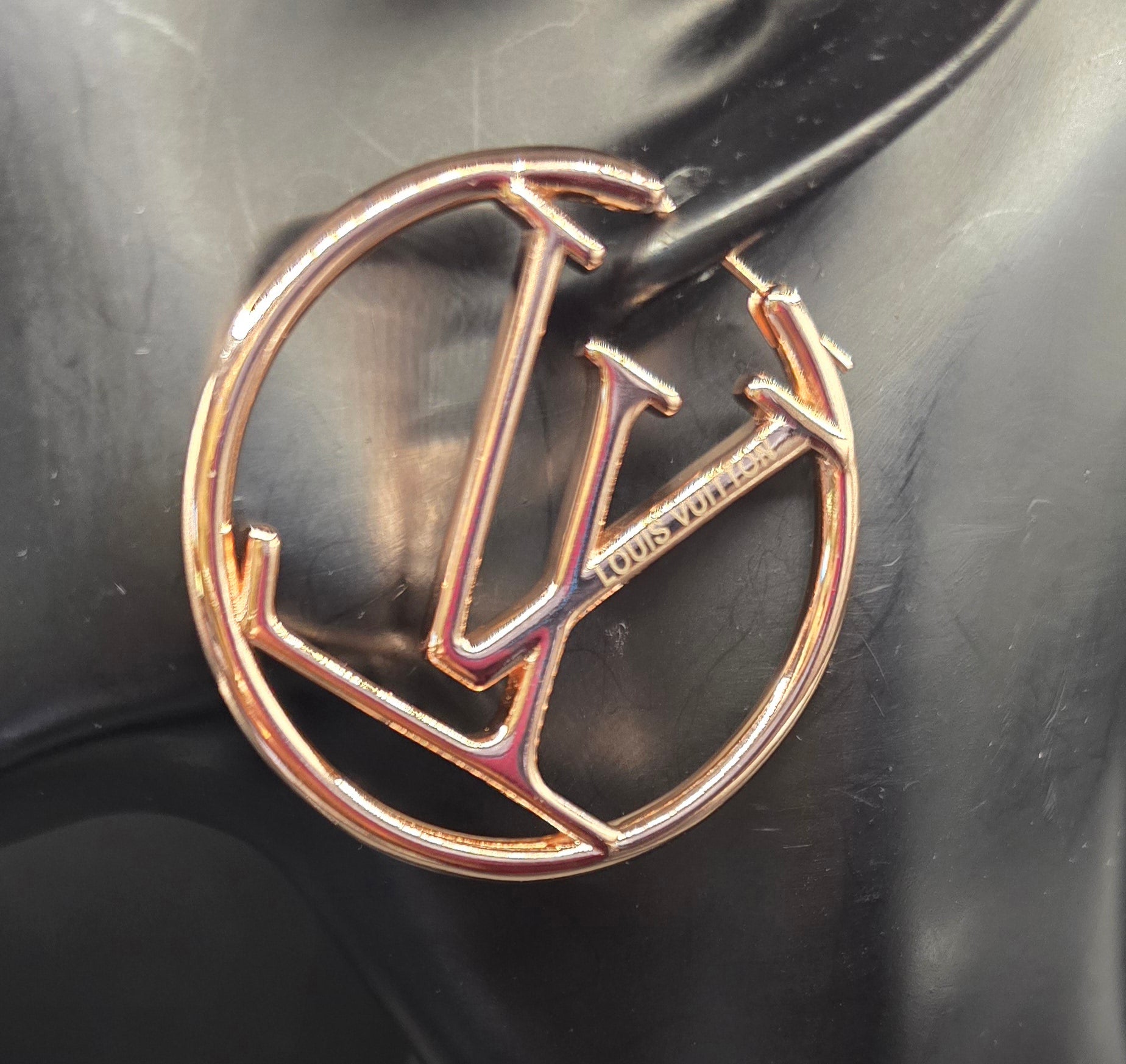 LV Hoops Earrings Large-5CM - Mourimani Beauty & Accessories