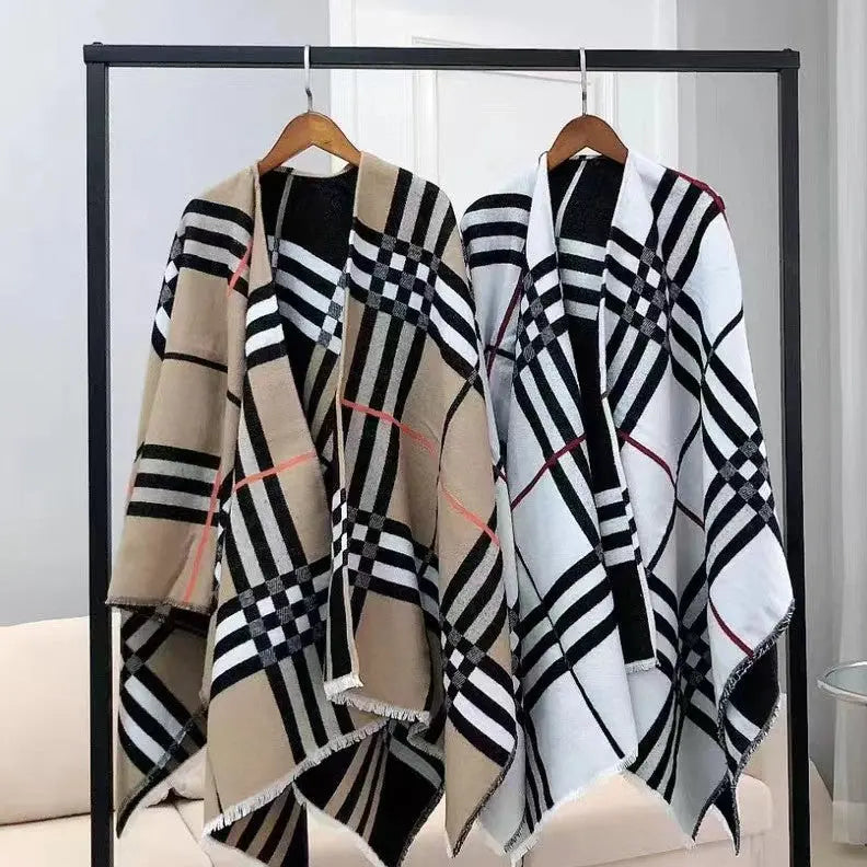 Chic Winter Cape for Cozy Comfort and Fashion - Mourimani Beauty & Accessories