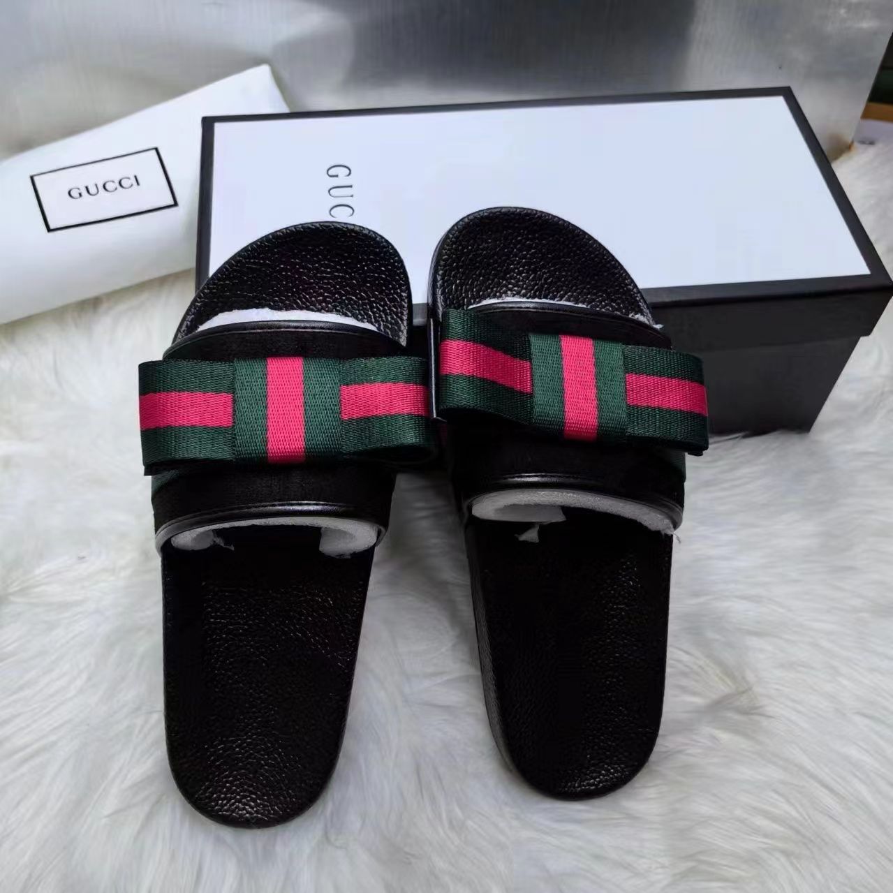 Gucci Bow Comfort Sandals | Luxury Designer Comfort Shoes