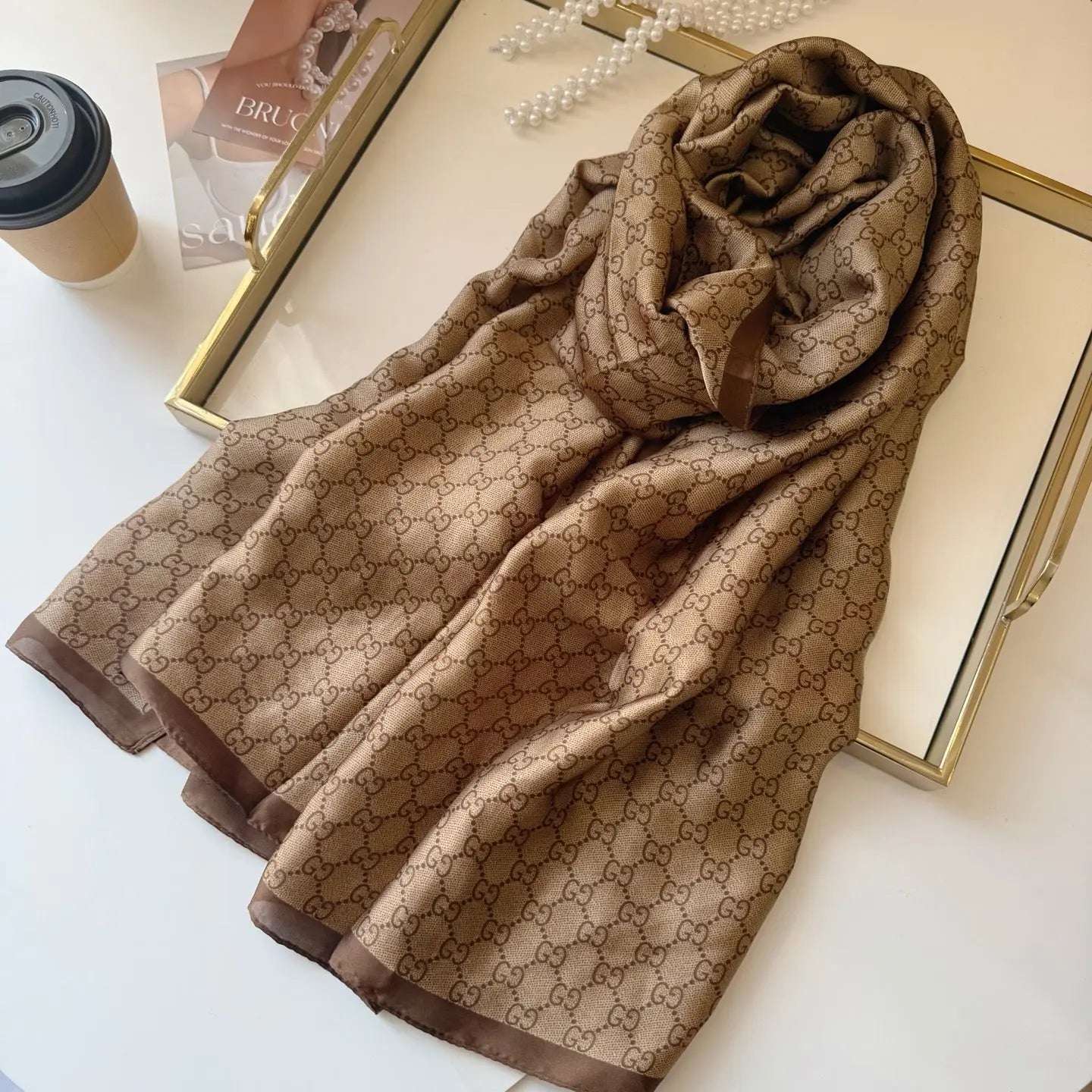 Designer Scarfs *NEW* Mourimani Beauty & Accessories