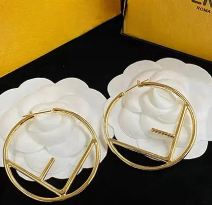 FF Medium Hoops - Mourimani Beauty & Accessories