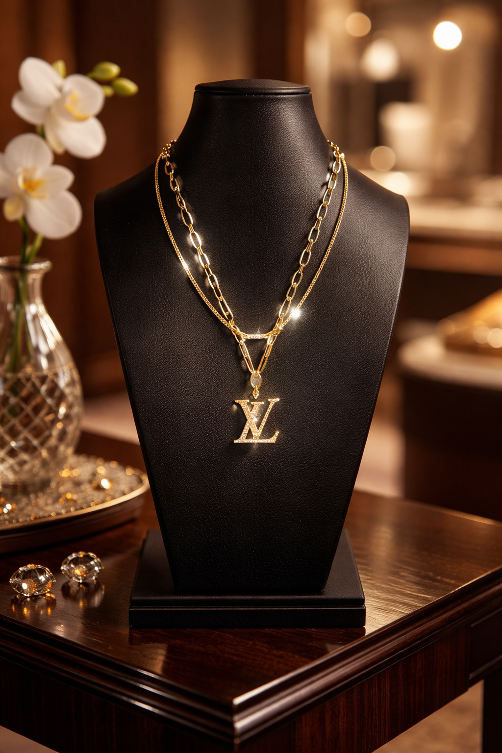 Double Necklace - Mourimani Beauty & Accessories