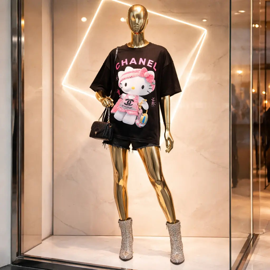 Designer T Shirts *NEW* Hello 😺 Kitty Mourimani Beauty & Accessories