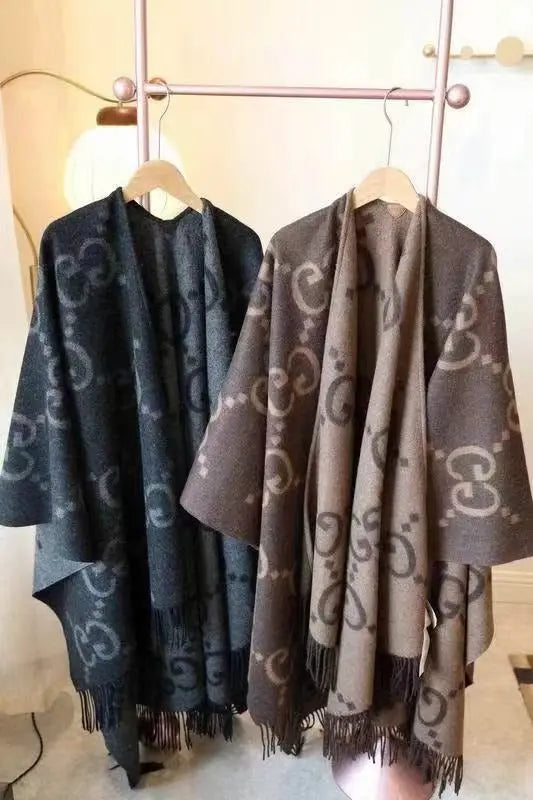 Chic Winter Cape for Cozy Comfort and Fashion - Mourimani Beauty & Accessories