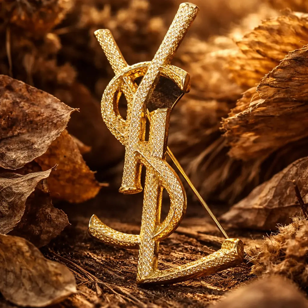 Designer Brooch Pins Mourimani Beauty & Accessories