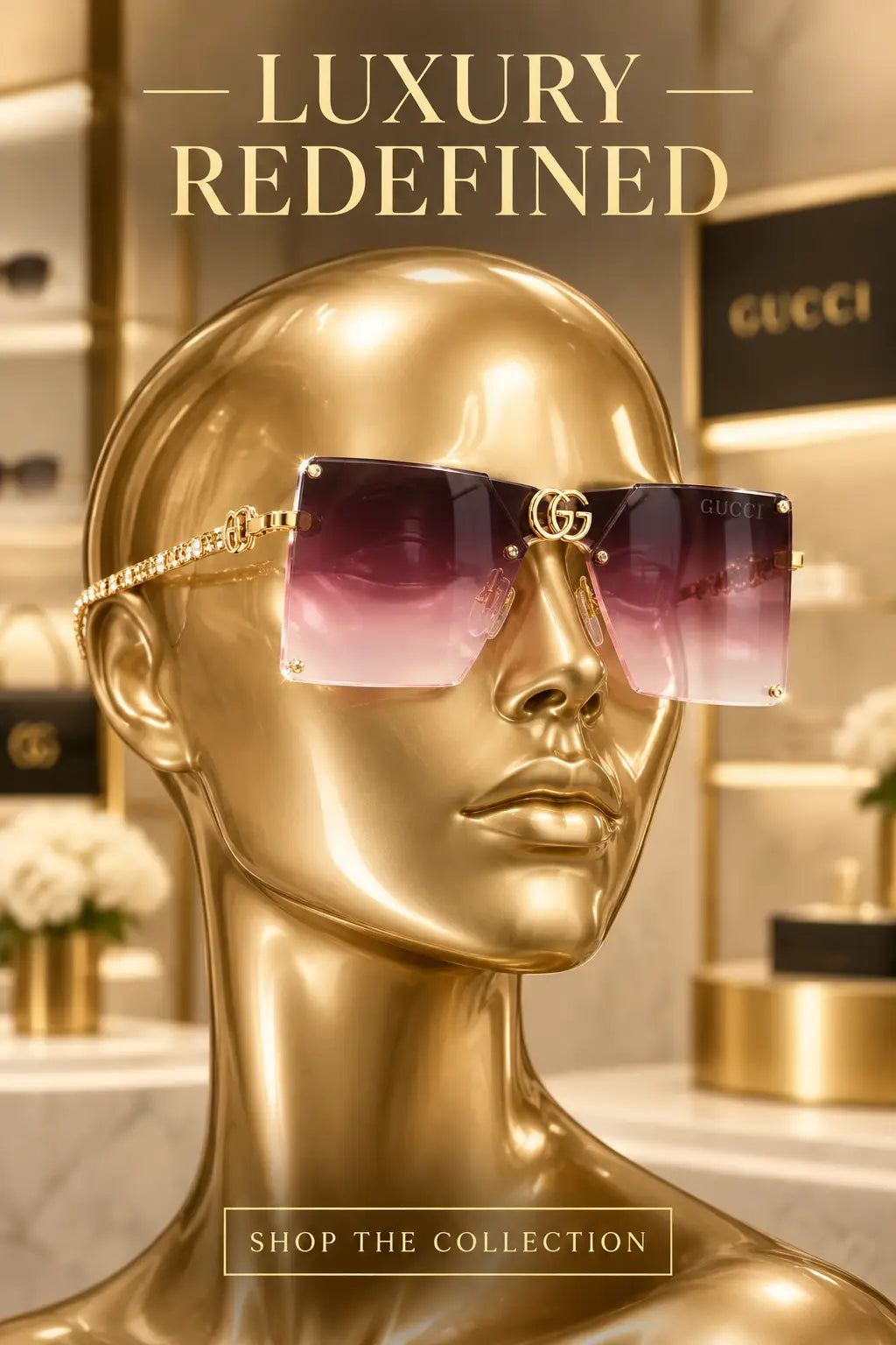 Designer Sunglasses *NEW* #17312 Mourimani Beauty & Accessories