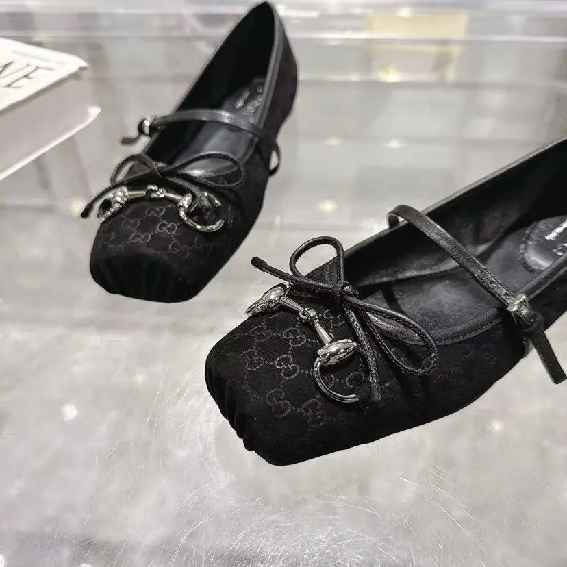 Monogram Ballet Flats *NEW* Mourimani Beauty & Accessories