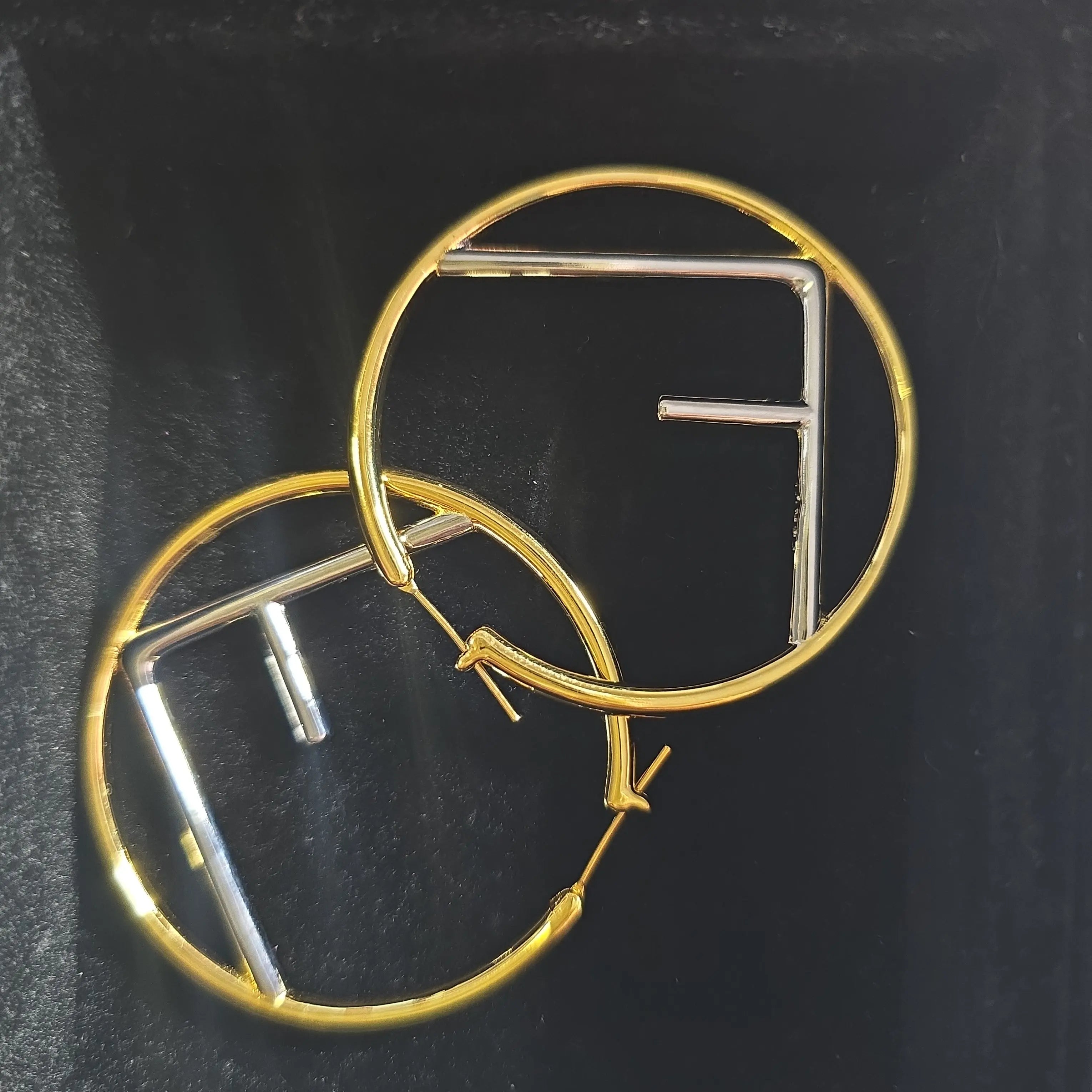 FF Medium Hoops - Mourimani Beauty & Accessories