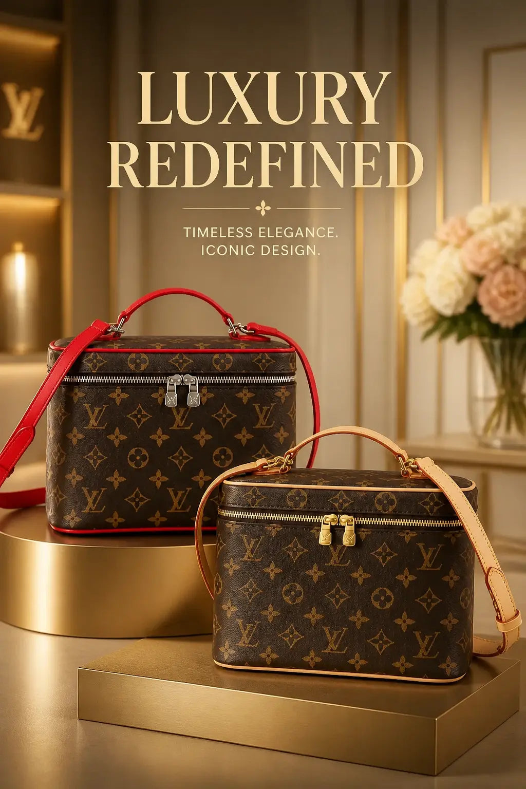 Designer Bags MEDIUM *NEW* #42265M Mourimani Beauty & Accessories