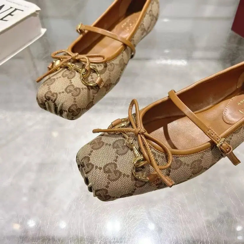 Monogram Ballet Flats *NEW* Mourimani Beauty & Accessories