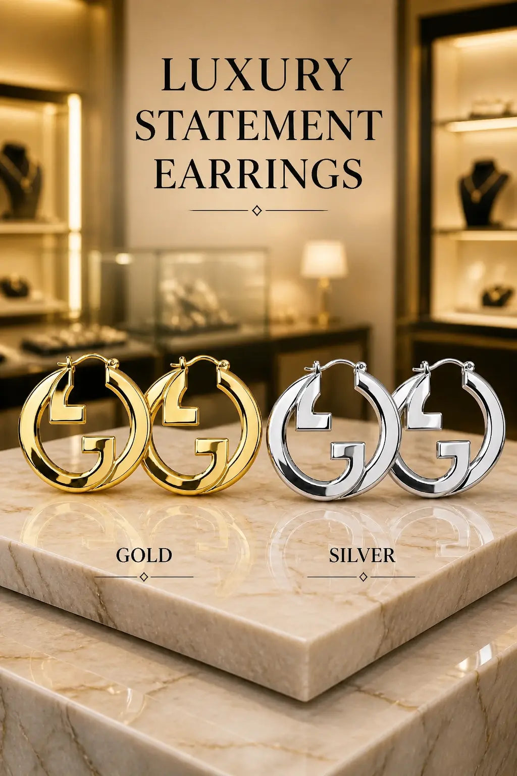 Designer Earrings ✨️NEW✨️ Mourimani Beauty & Accessories