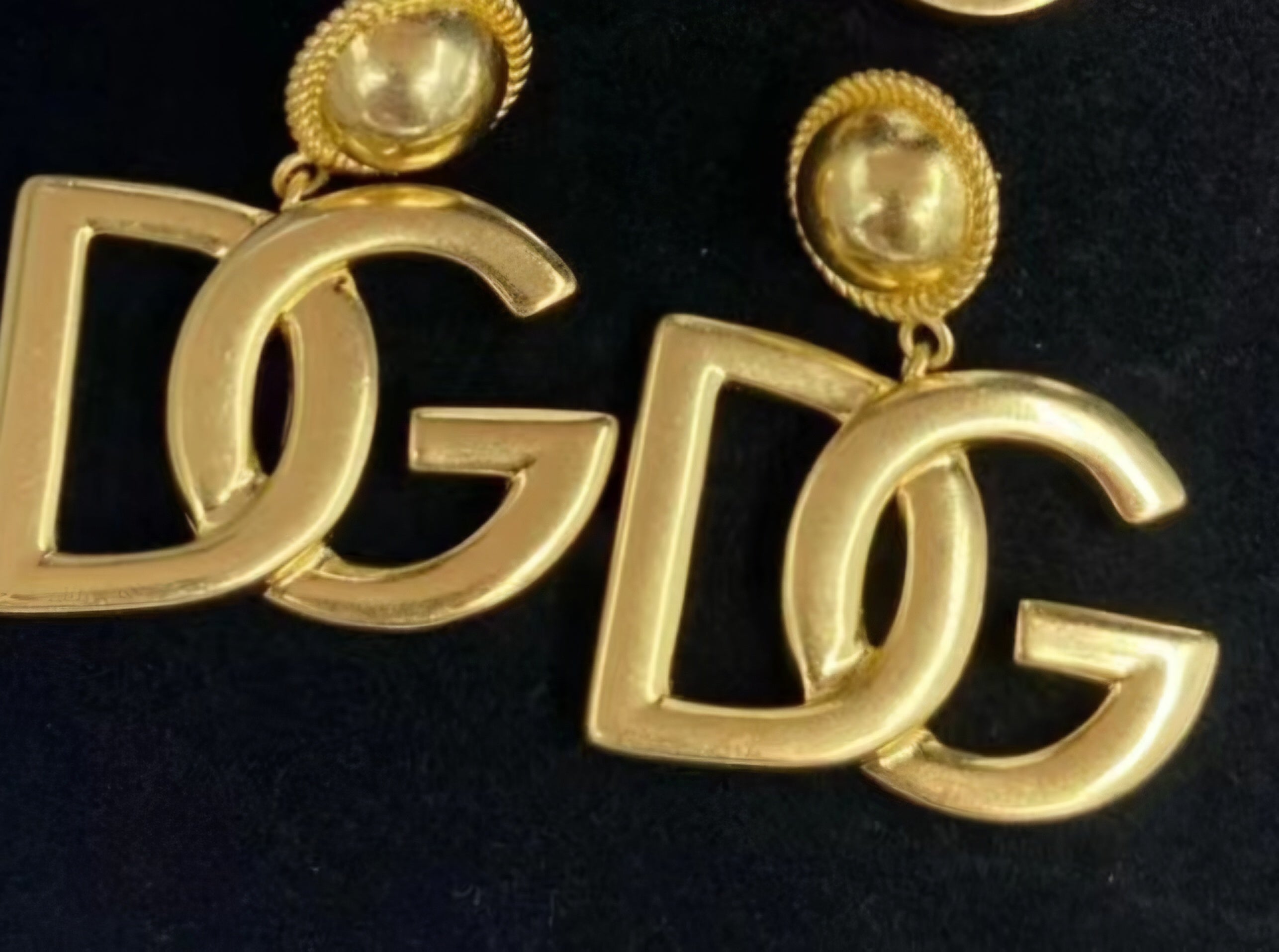D&G GOLD-LARGE 4 CM - Mourimani Beauty & Accessories