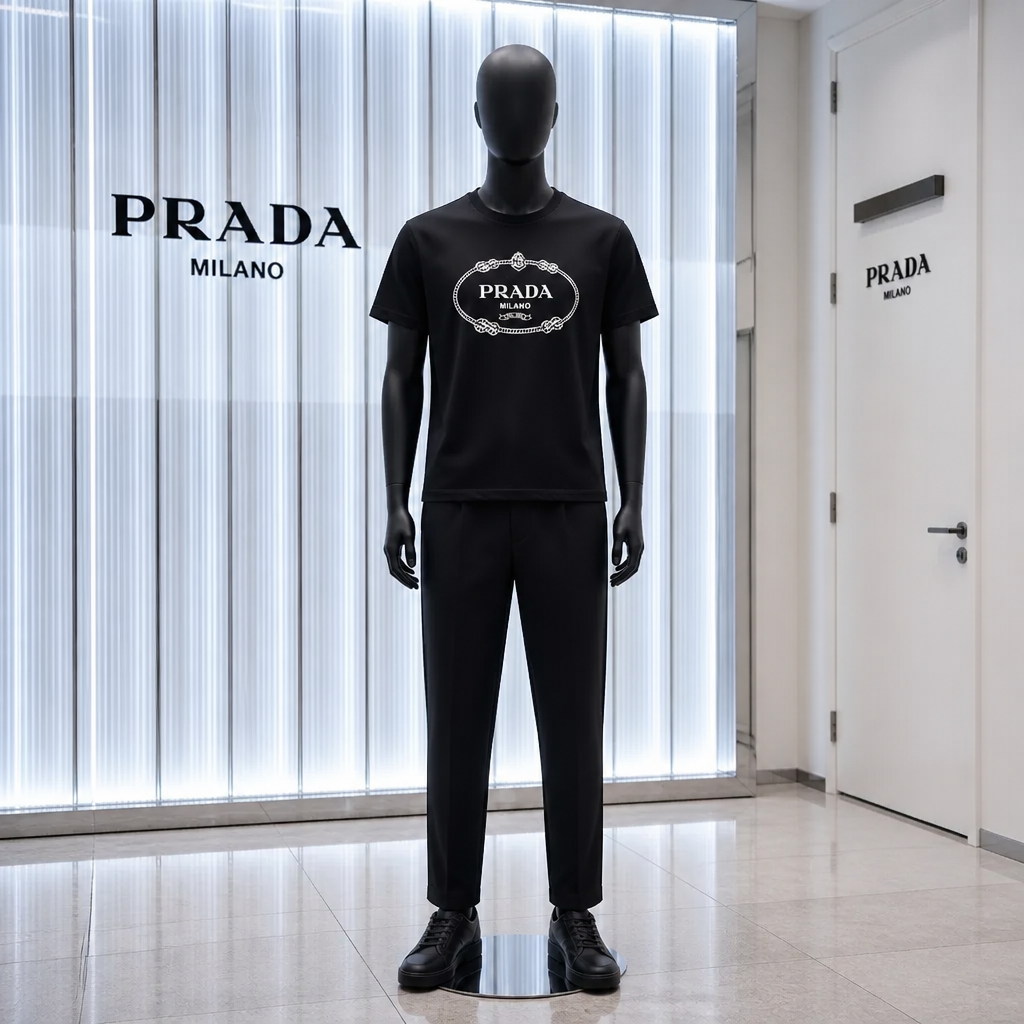 Designer Mens T-Shirts *NEW* Prada2
