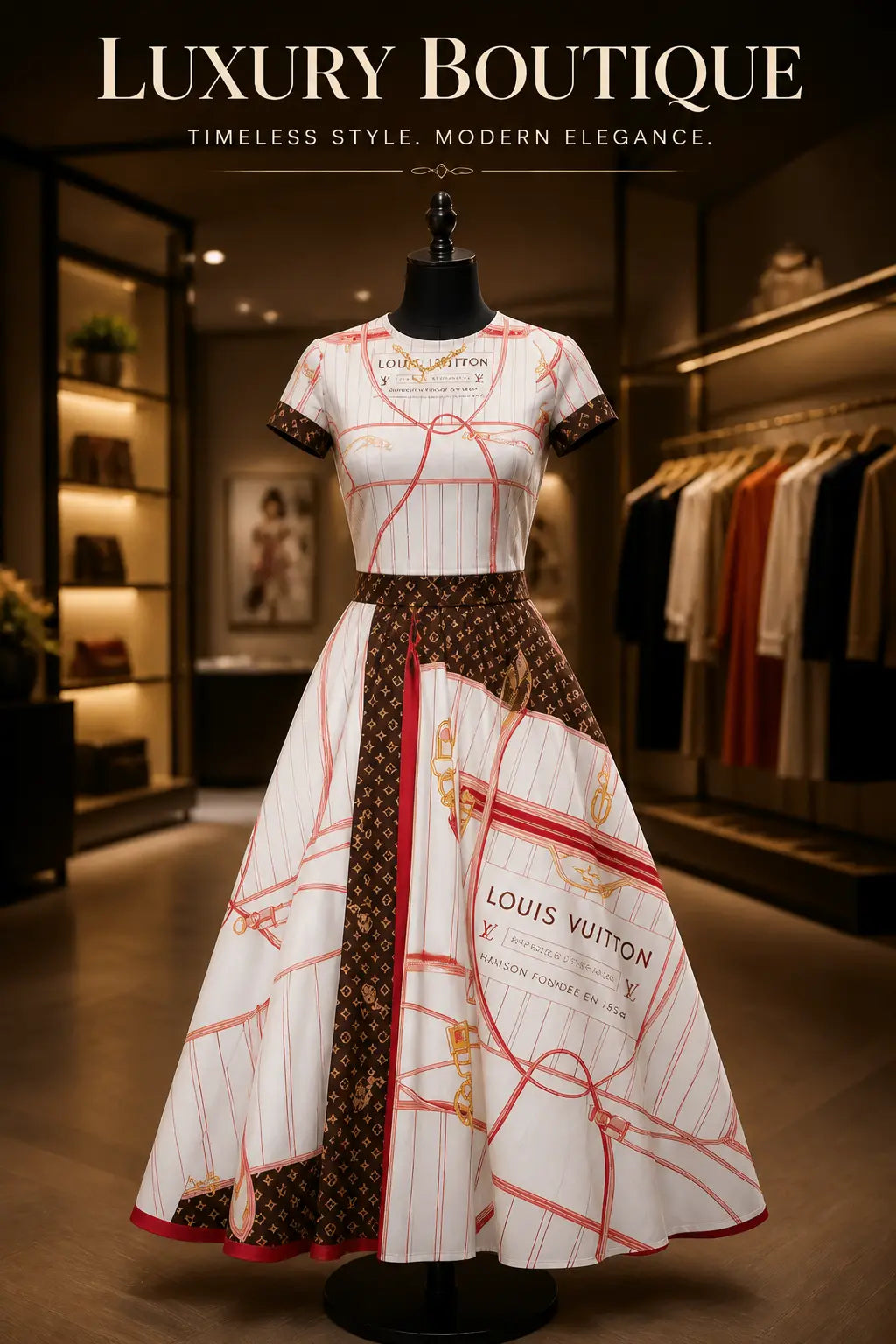 Designer Dresses *NEW* Mourimani Beauty & Accessories