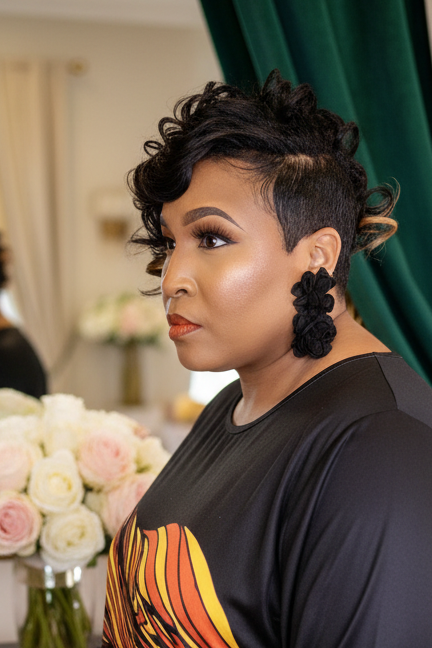 Flower Earrings - Mourimani Beauty & Accessories