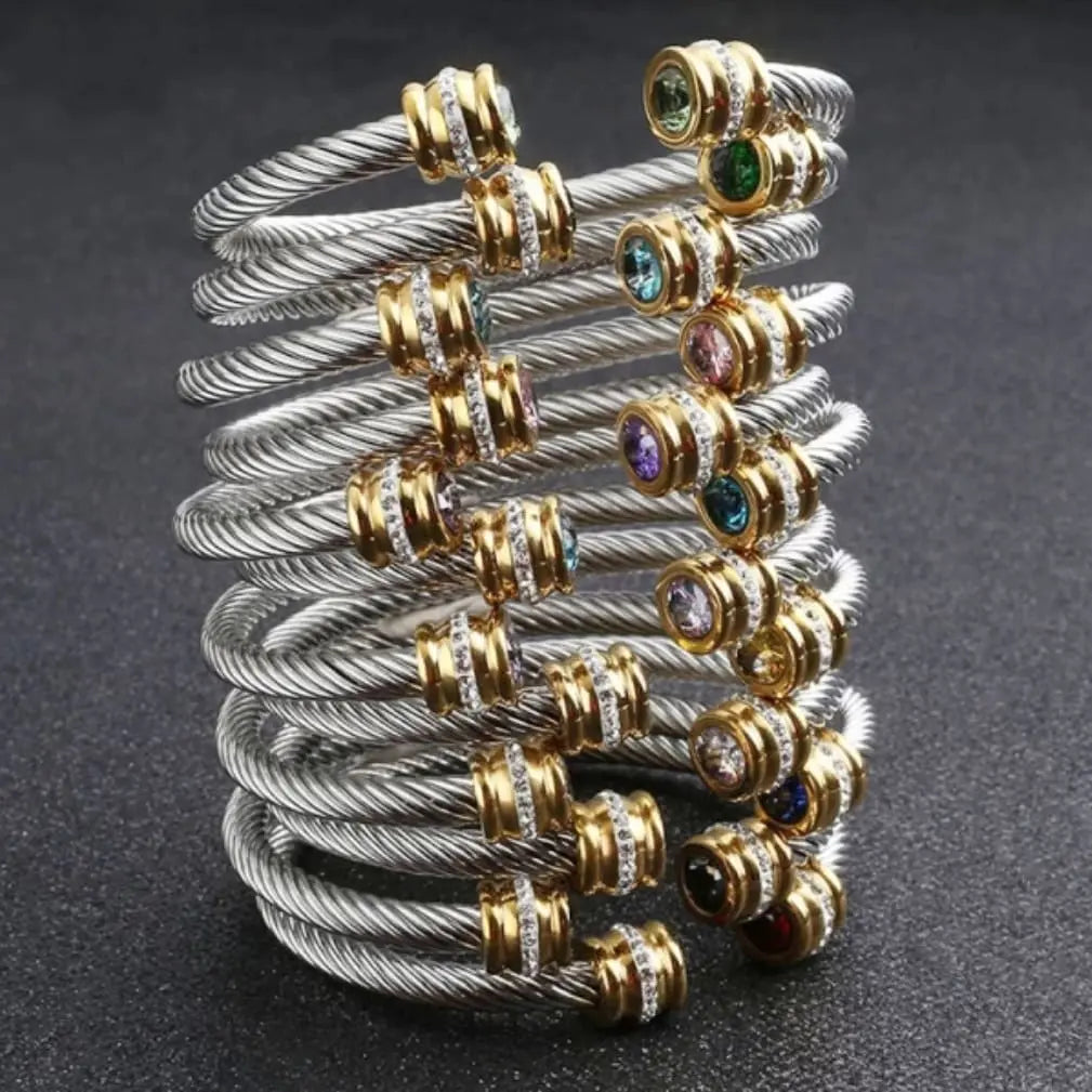 Luxury Bangle Bracelet - Mourimani Beauty & Accessories