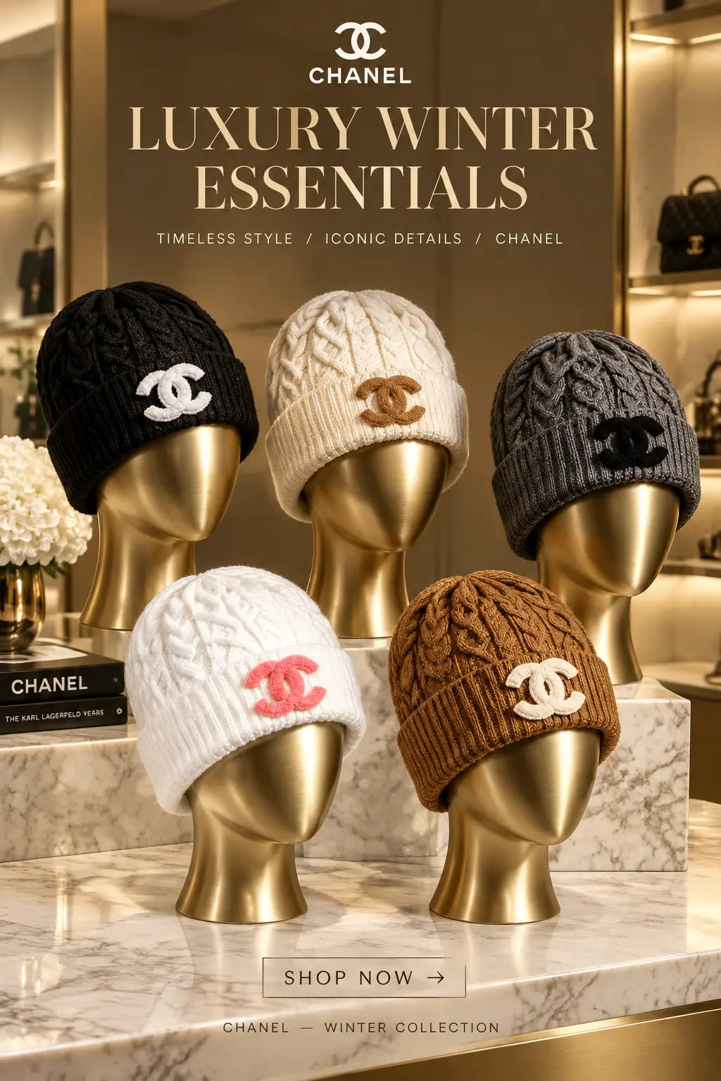 Designer Skull Caps 🍂NEW🍂