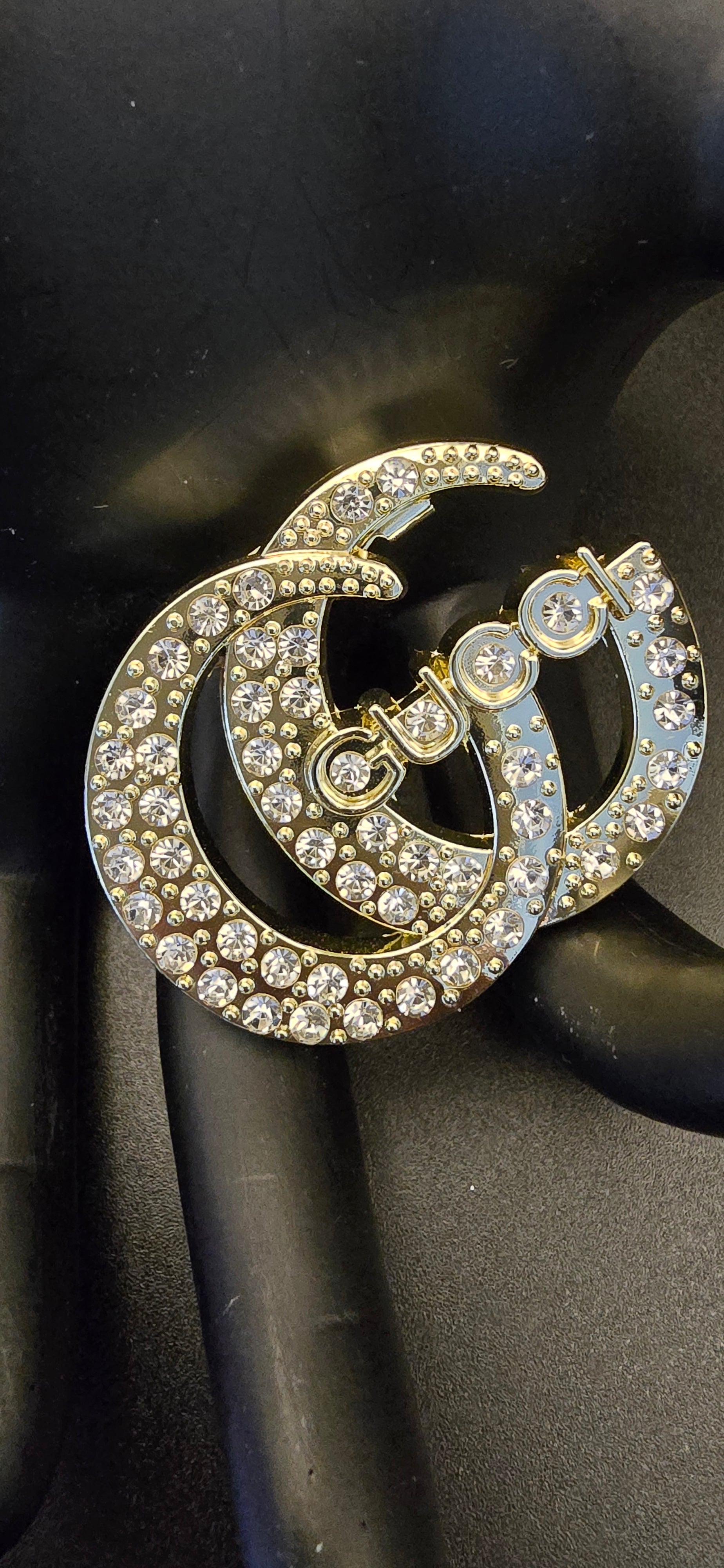 GG Bling brooch