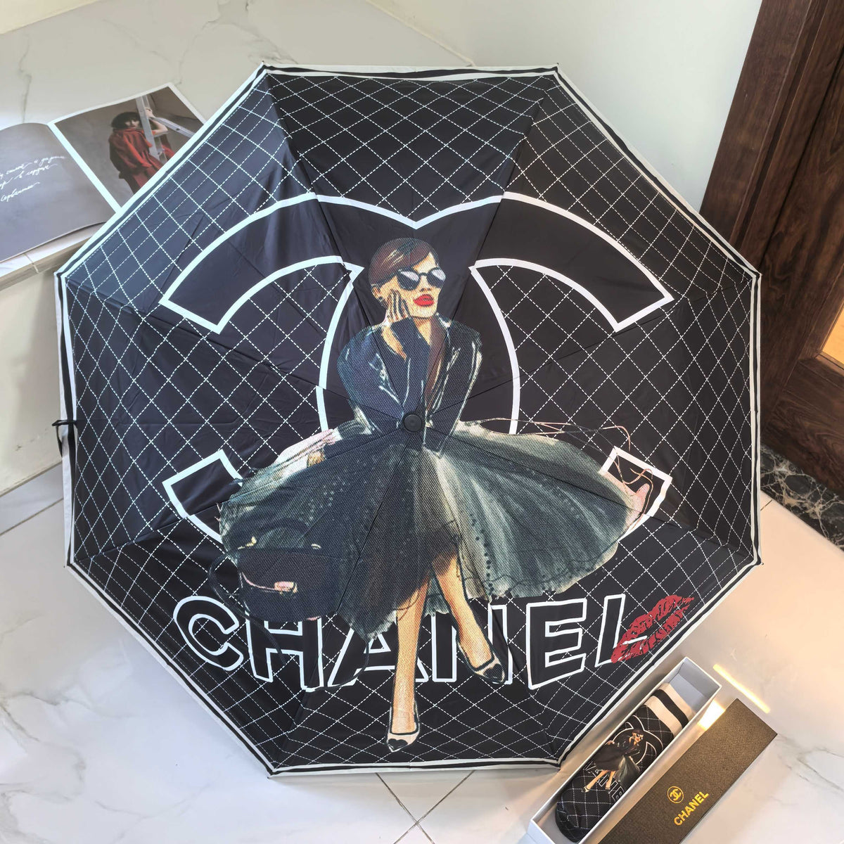 Designer Umbrellas (Copy) Mourimani Beauty & Accessories