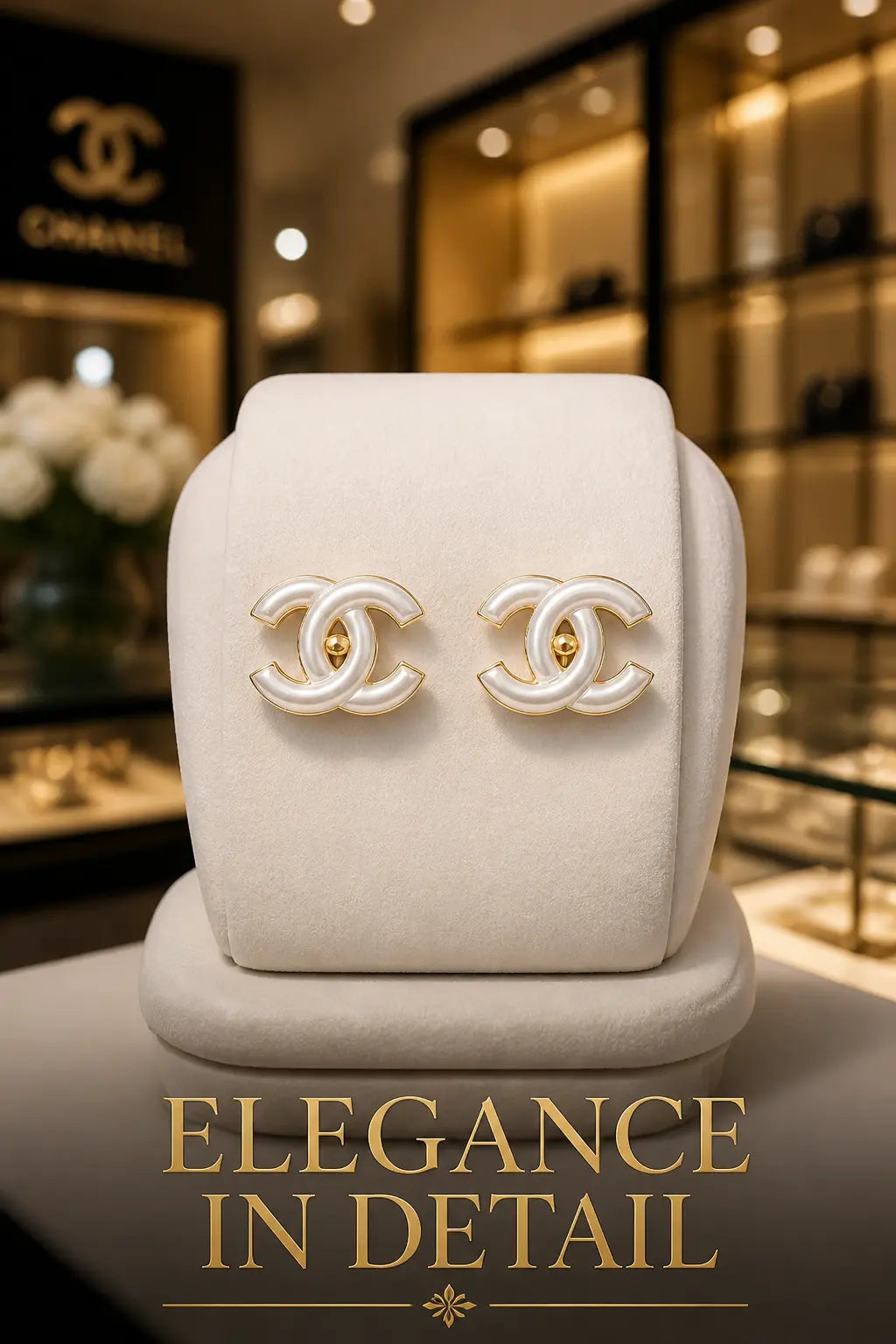 Designer Earrings *NEW* Mourimani Beauty & Accessories