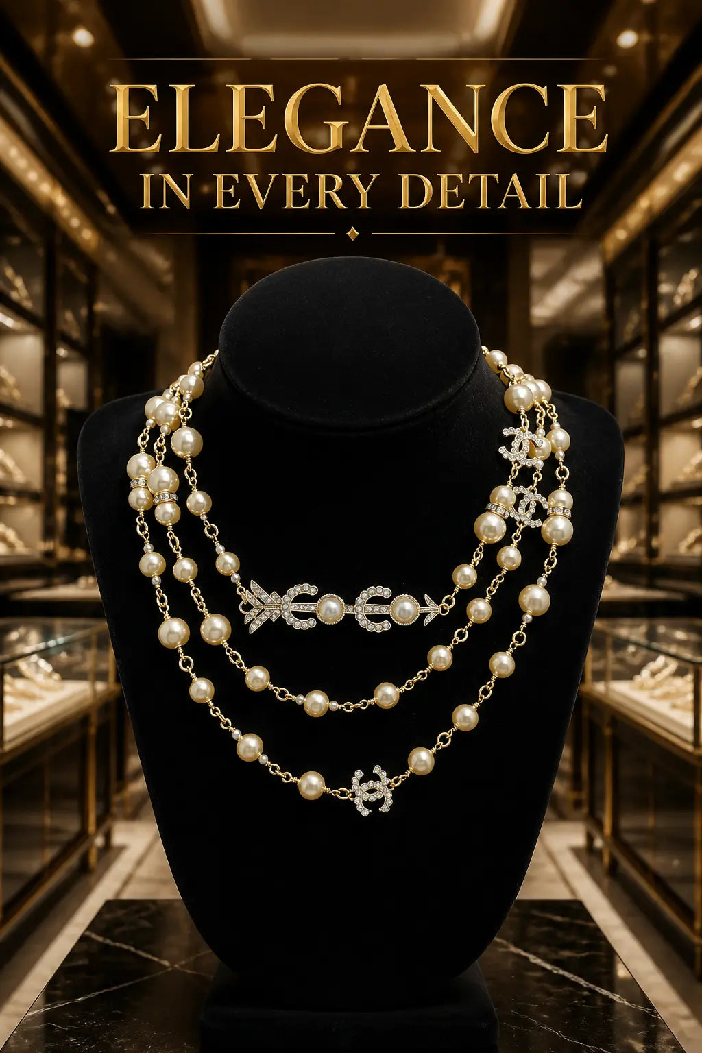 Designer Necklace ✨️NEW✨️ Mourimani Beauty & Accessories