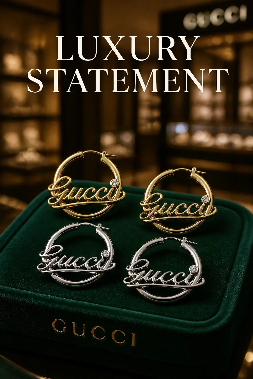 Designer Earrings *NEW * SMALL-3CM Mourimani Beauty & Accessories