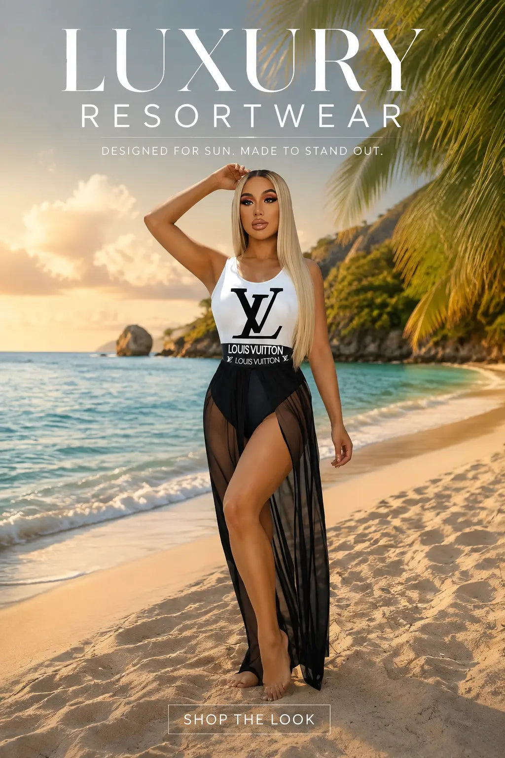 Designer Swimwear #9998 Mourimani Beauty & Accessories