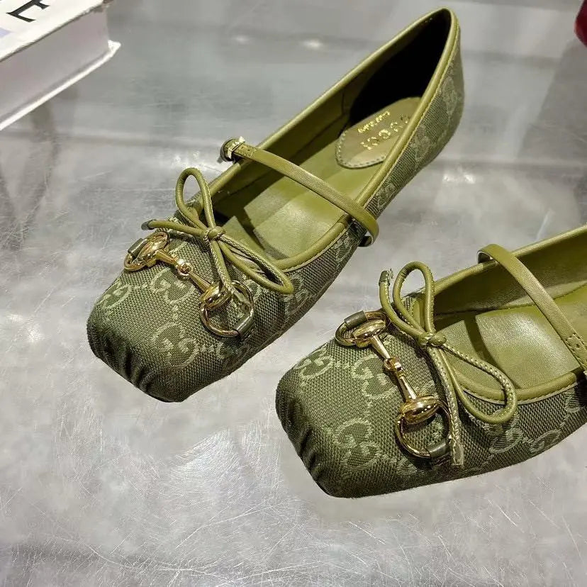 Monogram Ballet Flats *NEW* Mourimani Beauty & Accessories