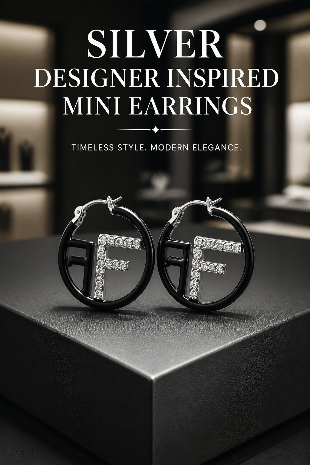 Designer Earrings (Copy) Mourimani Beauty & Accessories