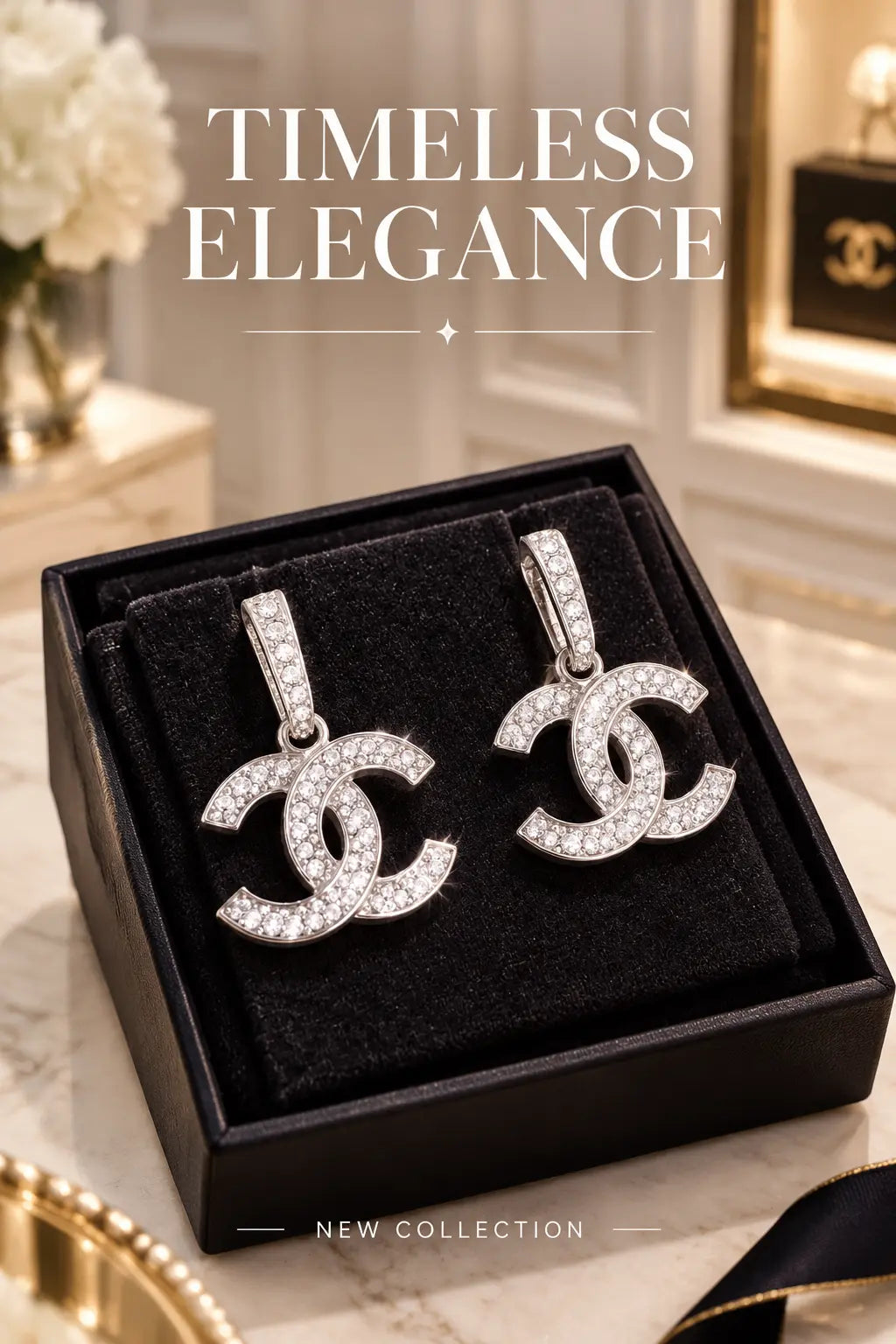 Designer Earrings *NEW* Mourimani Beauty & Accessories