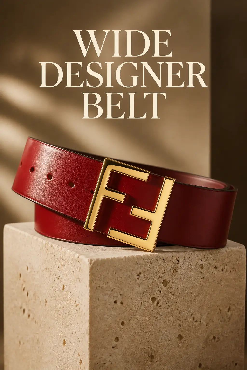 Designer Belts *NEW* Fendi Mourimani Beauty & Accessories