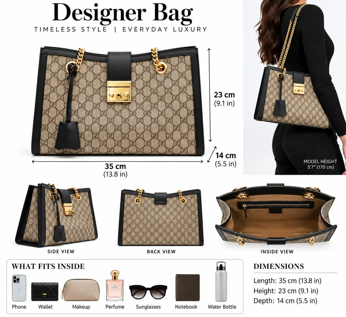 Designer Bags ✨️NEW ✨️#479197 Mourimani Beauty & Accessories
