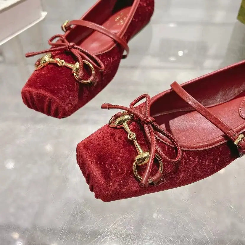 Monogram Ballet Flats *NEW* Mourimani Beauty & Accessories