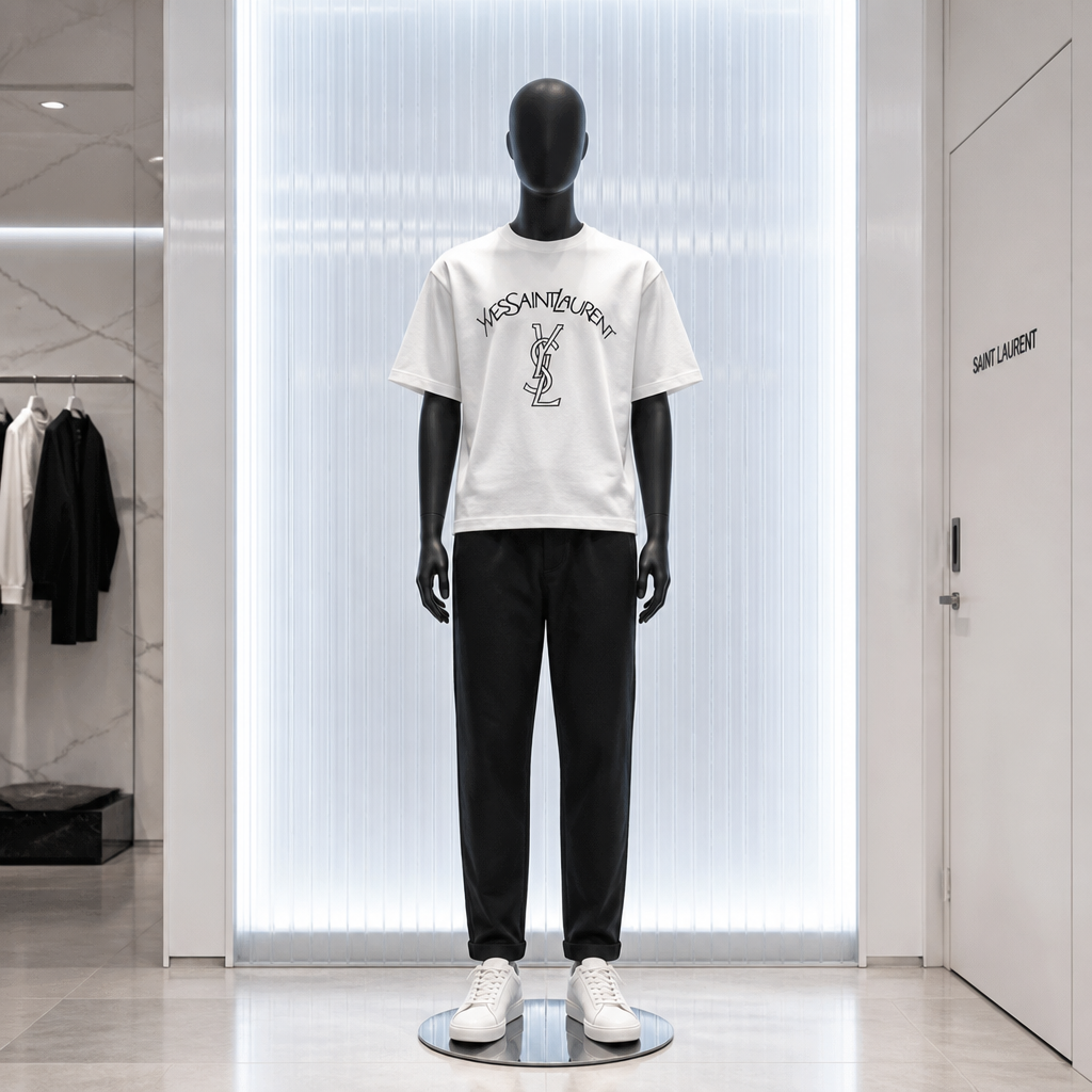 Designer Mens T-Shirts- YSL *NEW*