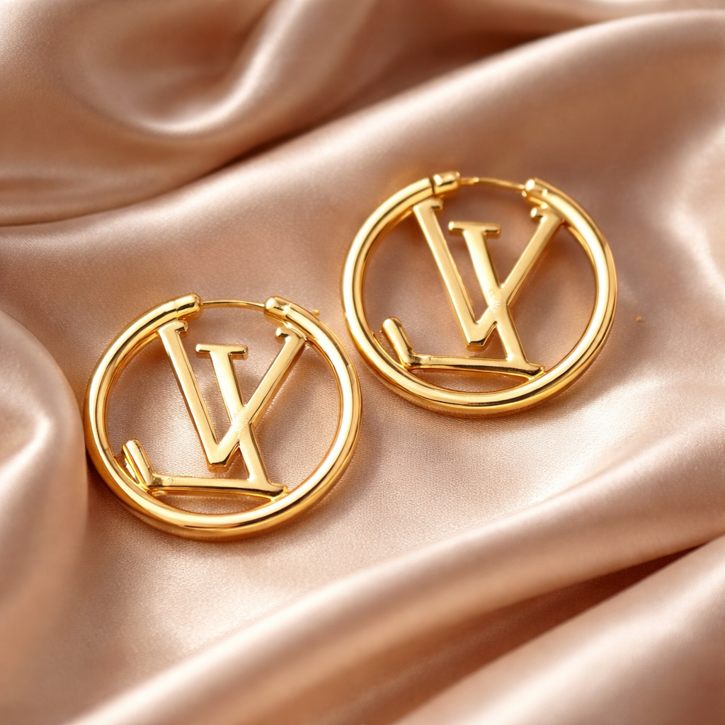 LV Hoops Medium 4CM