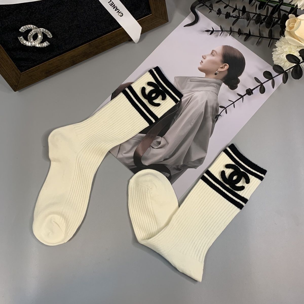 Step Up Your Style With Unique Designer Socks! *NEW*