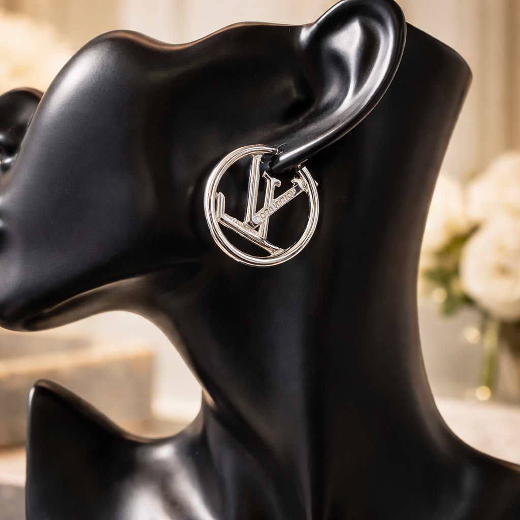 LV Hoops Extra SMALL-3CM - Mourimani Beauty & Accessories