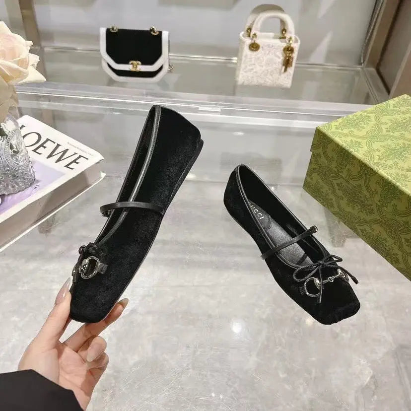 Monogram Ballet Flats *NEW* Mourimani Beauty & Accessories